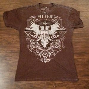 Men's Filter tee size medium tri-blend